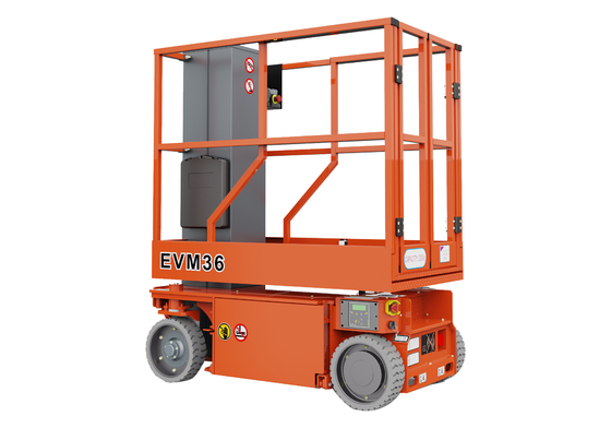 Elektrische compacte verticale mastlift lichtstructuur met een compact ontwerp