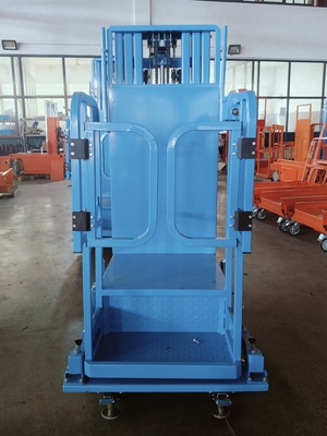 Gemakkelijk te verplaatsen Semi Electric Aerial Stock Picker Lift Met Bule Color