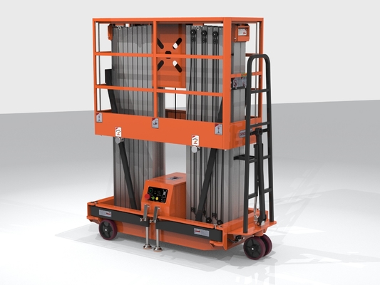 Hoge duurzaamheid Elektrische dubbele mast Lift DL-serie 8.0m ~ 16.0m