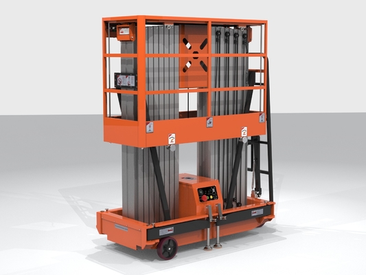 Hoge duurzaamheid Elektrische dubbele mast Lift DL-serie 8.0m ~ 16.0m