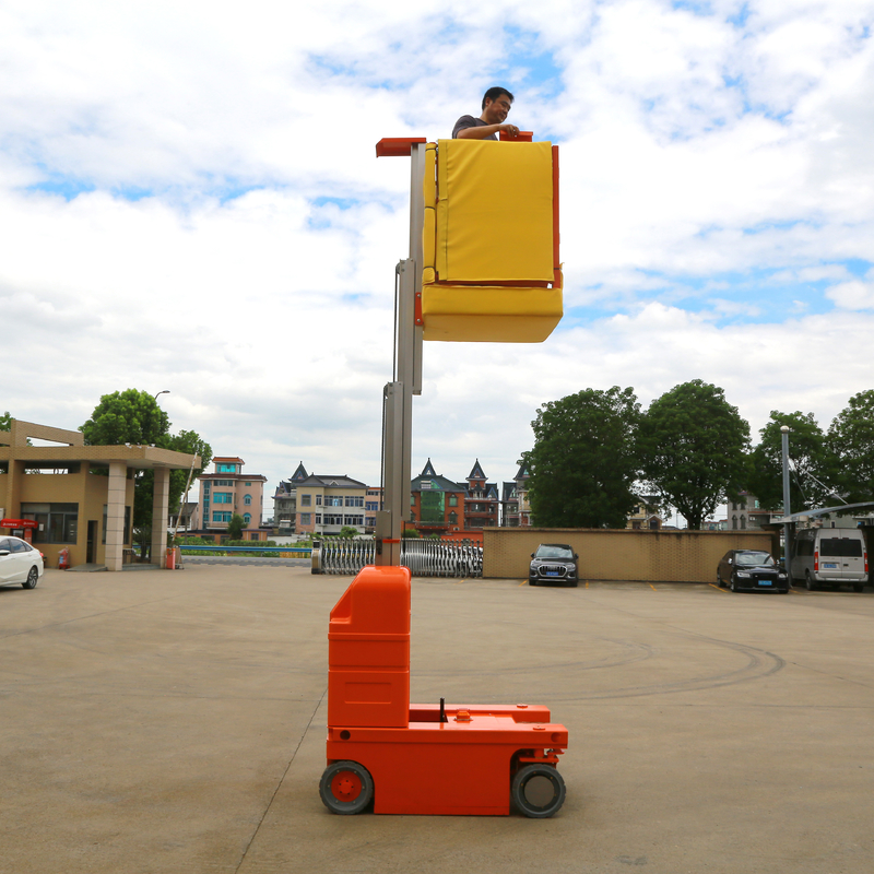 Zelfrijdende elektrische verticale mastliften voor fabriekswerkplaatsen